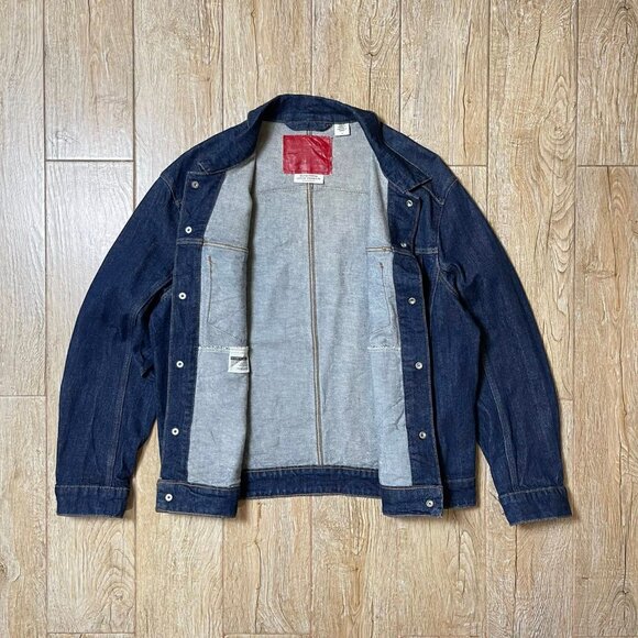 Classic Style Blue Jean Jacket - Picture 4 of 5